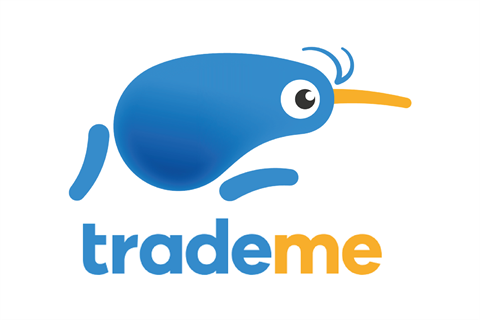 Trade Me Bird and Logo.