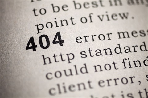 404 Page Not Found