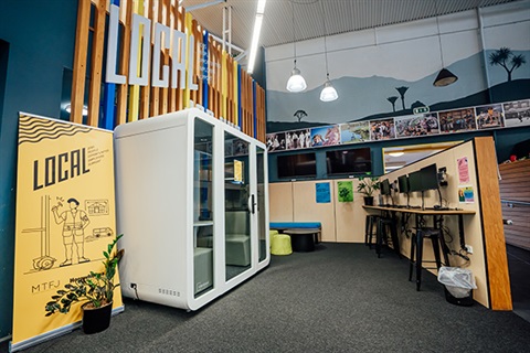 LOCAL Job Hub - With private meeting booth, computers to help you find the perfect job.